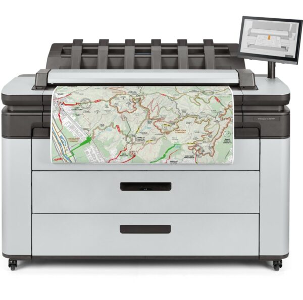 HP DesignJet XL 3600 36-in Multifunction Printer with PostScript/PDF