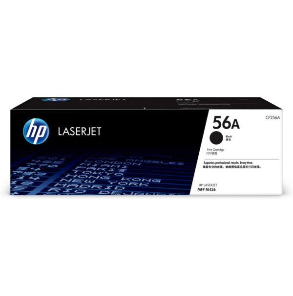 HP 56A Black LaserJet Toner Cartridge